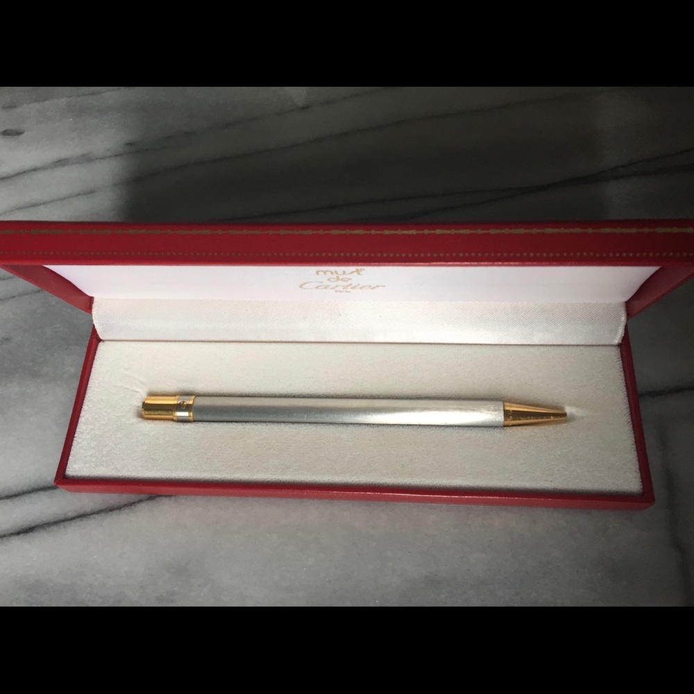 Cartier Must De Cartier Santos Pen (Clipless)